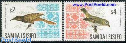 Samoa 1969 Definitives, Birds 2v, Mint NH, Nature - Birds - Samoa