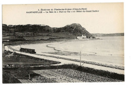 Plestin Les Grèves Saint Efflam - Baie "Pont-Ar-Yar" Et Hôtel Grand Rocher (n°4) Avec Train - Plestin-les-Greves