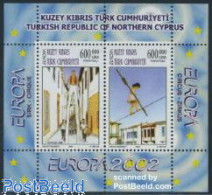 Turkish Cyprus 2002 Europa, Circus S/s, Mint NH, History - Performance Art - Europa (cept) - Circus - Music - Circus