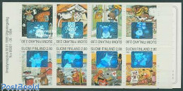 Finland 1995 Dog Hills, Holographs 8v In Booklet, Mint NH, Nature - Various - Cats - Stamp Booklets - Holograms - St. .. - Ungebraucht