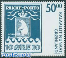 Greenland 2005 Pakke-Porto Stamp 1v, Mint NH, Nature - Bears - Stamps On Stamps - Unused Stamps