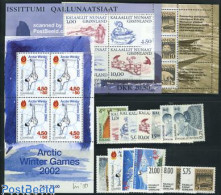 Greenland 2001 Yearset 2001 (15v+3s/s), Mint NH, Various - Yearsets (by Country) - Unused Stamps