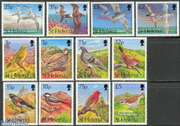 Saint Helena 1993 Definitives, Birds 12v, Mint NH, Nature - Birds - Pigeons - Sainte-Hélène