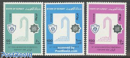 Kuwait 1989 Ingenieurs Congress 3v, Mint NH - Koweït
