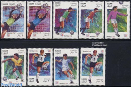 Sudan 1995 Football Games USA 9v, Mint NH, Sport - Football - Soudan (1954-...)