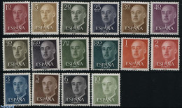 Spain 1955 Definitives 16v, Mint NH - Ungebraucht