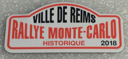 Aimant Rallye Monte Carlo Historique 2018 Reims  Magnet - Transport