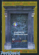 Slovenia 2000 Anno Domini 2000 S/s, Mint NH, Nature - Religion - Horses - Religion - Slovénie