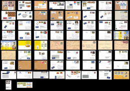 95942 - Lot +/- 60 Courriers Lettres Enveloppes De L'année 2000/2021 Divers Top Affranchissements Allemagne Germany - Brieven En Documenten