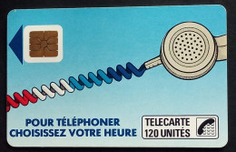 67/ Télécarte  France Télécom, Puce SO-2A Symmetric  (120 Unités) - Operatori Telecom
