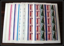 77 Train Locomotive Union Grenadines St Vincent Usa 1938 Essai Proof Non Dentelé Imperf ** MNH Feuilles Sheets - St.Vincent & Grenadines