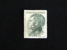 TCHECOSLOVAQUIE CESKOSLOVENSKO CZECHOSLOVAKIA YT 508 * MLH - POUCHKINE - Ungebraucht