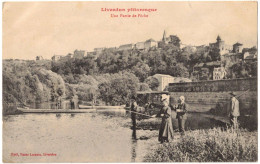 MEURTHE ET MOSELLE 54 LIVERDUN  : UNE PARTIE DE PÊCHE A LA LIGNE - CIRCULEE - Liverdun