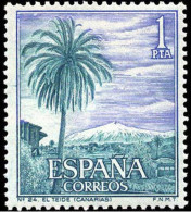 ESPAÑA 1966 - TURISMO - EL TEIDE - TENERIFE - EDIFIL 1731** - Volcans