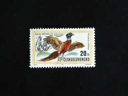 TCHECOSLOVAQUIE CESKOSLOVENSKO CZECHOSLOVAKIA YT 1858 ** MNH - CHASSE HUNT FAISAN OISEAU BIRD VOGEL - Ungebraucht