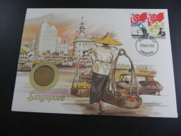 Singapore 1 Dollar 1988 - Numis Letter 1988 - Singapour