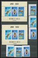 058 Corée (korea) Neuf ** MNH N° 1929/31 + Bloc Abeille (bee) Non Dentelé Imperf - Api