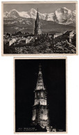 SUISSE - SWITZERLAND -  BERNE - La Cathédrale - Lot De 2 CPA Semi-modernes 1949 - Bern