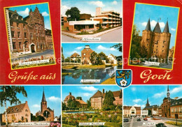 Goch Haus Zu Den 5 Ringen Altersheim Nierspartie Steintor Pfarrkirche Schloss Ka - Goch