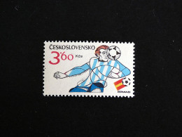 TCHECOSLOVAQUIE CESKOSLOVENSKO CZECHOSLOVAKIA YT 2471 ** MNH - FOOTBALL ESPANA 82 - Ungebraucht
