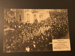 Luxembourg Luxemburg Differdange Militaria Begräbnis Französischer Offiziere 1917 - Differdange
