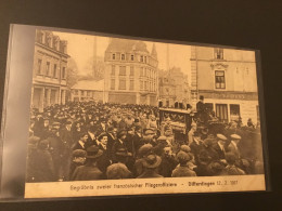 Luxembourg Luxemburg Differdange Militaria Begräbnis Französischer Offiziere 1917 - Differdange