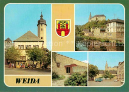 Weida Thueringen Rathaus Markt Osterburg Konsumgaststaette Platz Der Freiheit - Weida