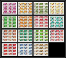 Corée (korea) Mi N°1760/1774 Jeux Olympiques Olympics Games Tokyo 64 1964 15 Feuilles Sheets Complet Cote 72 - Roeisport