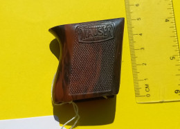 Plaquettes D'Origine Pour Pistolet Mauser WTP I  Griffe - Armi Da Collezione