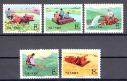 1975 CINA - Catalogo Michel N. 1260-64 - MNH** - Autres & Non Classés