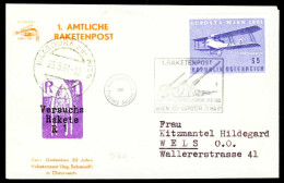 ÖSTERREICH FLUGPOST Nr 1085 BRIEF EF X28B442 - Autres & Non Classés