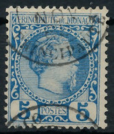 MONACO 1885 Nr 3 Gestempelt X3AD7B6 - Gebraucht