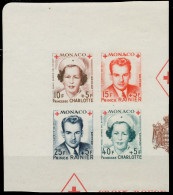 MONACO 1949 Nr 397B-400B Postfrisch VIERERBLOCK X3AD9A2 - Neufs