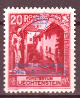 Delcampe - Liechtenstein 1932 Servizio Unif.3B */MH VF/F - Dienstmarken