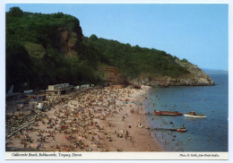 ODDICOMBE BEACH, BABBACOMBE, TORQUAY, DEVON (JOHN HINDE) (10 X 15cms Approx.) - Torquay