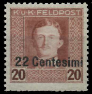 ÖSTERREICH FELDPOST ITALIEN Nr 9B Postfrisch X73AEFA - Autres & Non Classés