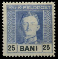 ÖSTERREICH FELDPOST RUMÄNIEN Nr 25 Ungebraucht X74287A - Autres & Non Classés