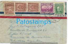 244145 EQUATOR ECUADOR QUITO COVER CANCEL YEAR 1942 CIRCULATED TO ARGENTINA NO POSTAL POSTCARD - Equateur