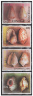 Cabo Verde 2005 - Shells Coquillages Meeresschneckengehäuse Mi. 872 - 875   4 Val. MNH - Conchiglie