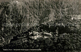 Thale Harz Berghotel Rosstrappe Hexentanzplatz Fliegeraufnahme - Thale