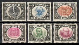 Nicaragua 1950 Mi 385-390 MNH  (ZS1 NCRdie385-390) - Autres & Non Classés