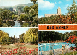 Bad Koesen Gradierwerk Dampferanlegestelle Rudelsburg Park Schwimmbad Der Jugend - Bad Kösen