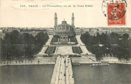 CPA Paris Le Trocadero Vu De La Tour Eiffel - Eiffelturm