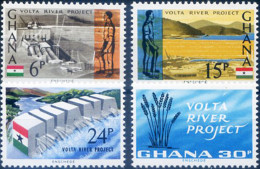 Diga Sul Volta 1966. - Ghana (1957-...)