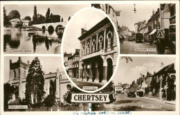 Chertsey Meads Town Hall London Street Parish Church - Surrey