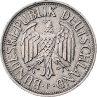 République Fédérale Allemande, Mark, 1968, Stuttgart, Cupro-nickel, TTB - 1 Marco