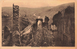 LUXEMBOURG - Bourscheid - Les Ruines - Carte Postale Ancienne - Bourscheid