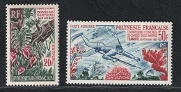 1965 Polinesia, Yvert # 35 + Posta Aerea # 10, MNH** - Autres & Non Classés