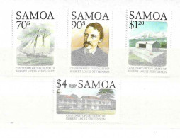 SAMOA - MNH -  1994 - COMPLET MNH SET - Robert Louis Stevenson - Writer - Samoa