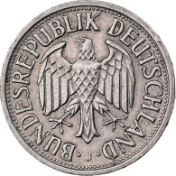 République Fédérale Allemande, Mark, 1962, Hambourg, Cupro-nickel, TTB - 1 Marco